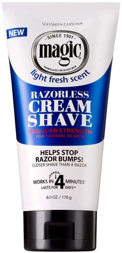 Say Goodbye to Razor Burn and Hello to Magic Razorless Cream Shave for a Bald Head